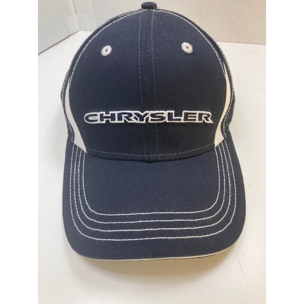 Chrysler Baseball Hat Cap Strap‎ Back Black Auto Car Casual